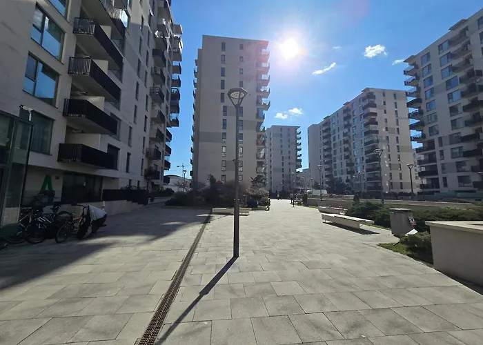 Apartment Luxury With Garden Terrace Near National Arena